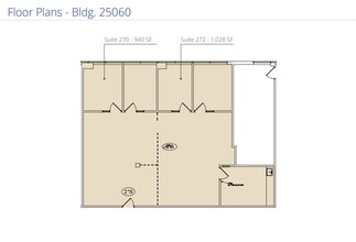 25031-25061 Avenue Stanford, Valencia, CA à louer Plan d’étage– Image 1 sur 1