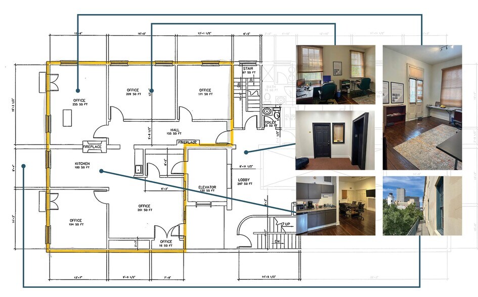 541 Julia St, New Orleans, LA à louer - Plan d’étage – Image 2 sur 4