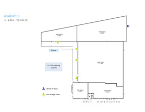 6700 South Blvd, Charlotte, NC à louer Plan d’étage– Image 1 sur 2