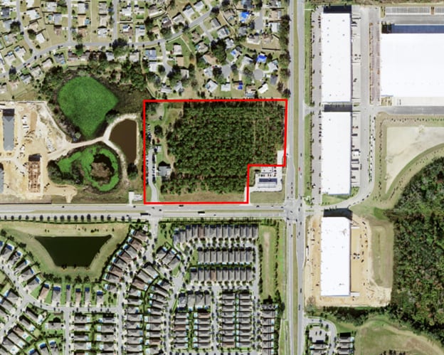 7625 Sinclair Rd, Kissimmee, FL à vendre - Aérien – Image 1 sur 2