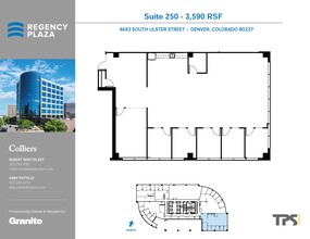 4643 S Ulster St, Denver, CO à louer Plan d’étage– Image 2 sur 2