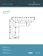 2 Bethesda Metro Ctr, Bethesda, MD à louer Plan d’étage– Image 1 sur 1
