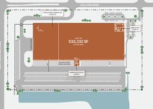 2380 Sullivan Rd, Aurora, IL à louer Plan d’étage– Image 1 sur 1