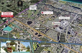 4860 Donald Ross Rd, Palm Beach Gardens, FL - VUE AÉRIENNE  vue de carte - Image1