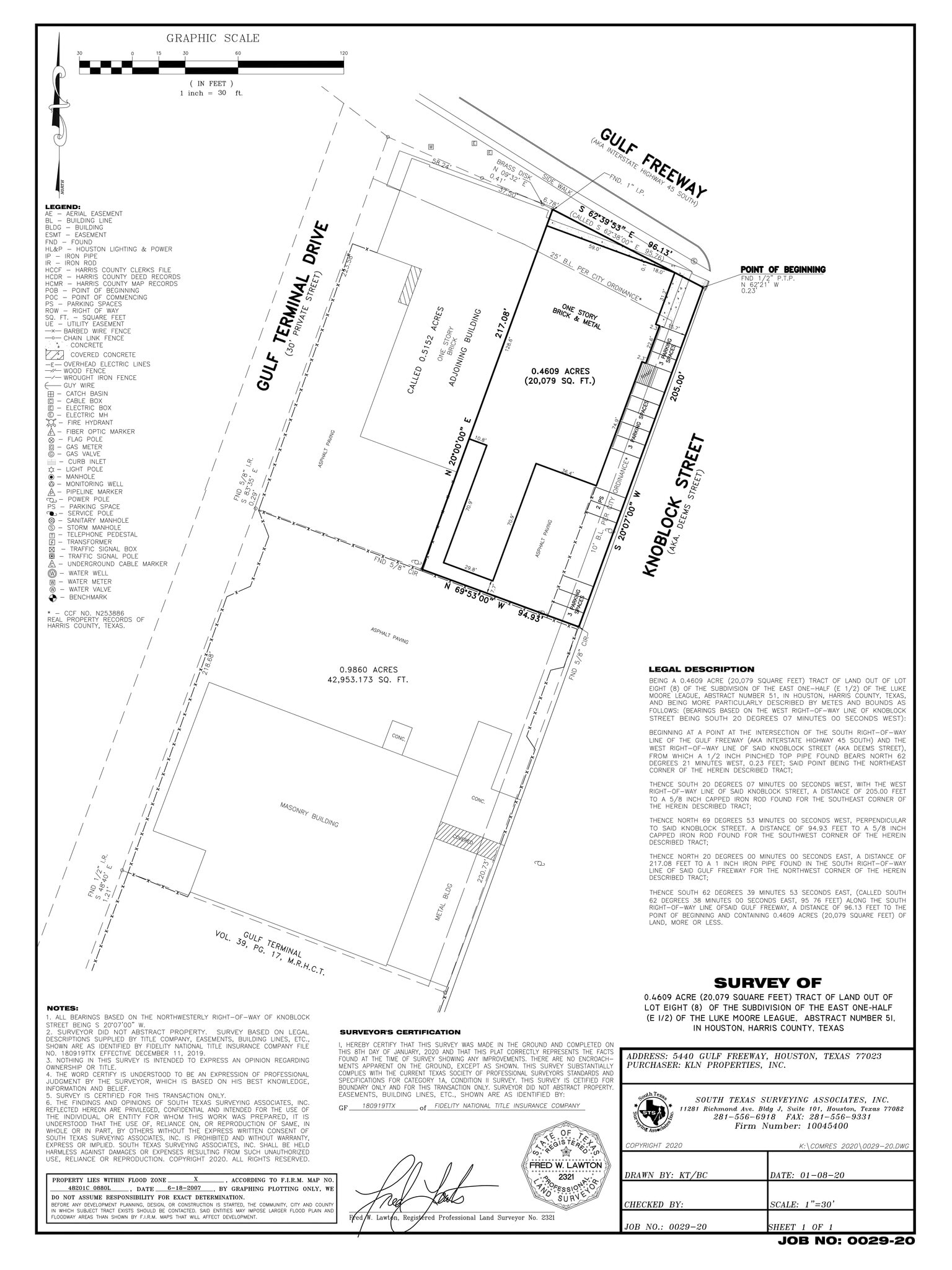 5440 Gulf Fwy, Houston, TX à louer Plan de site– Image 1 sur 6