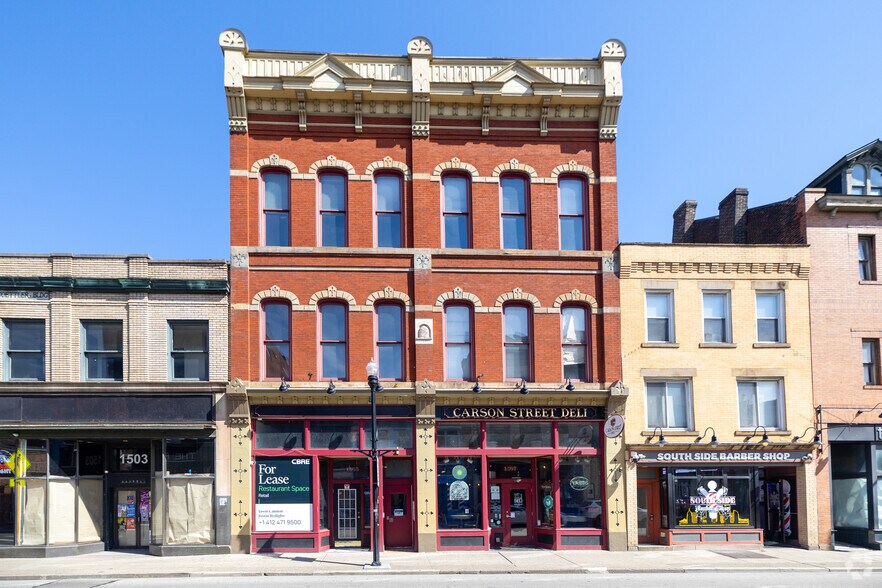 1505-1507 E Carson St, Pittsburgh, PA à louer - Photo principale – Image 1 sur 3