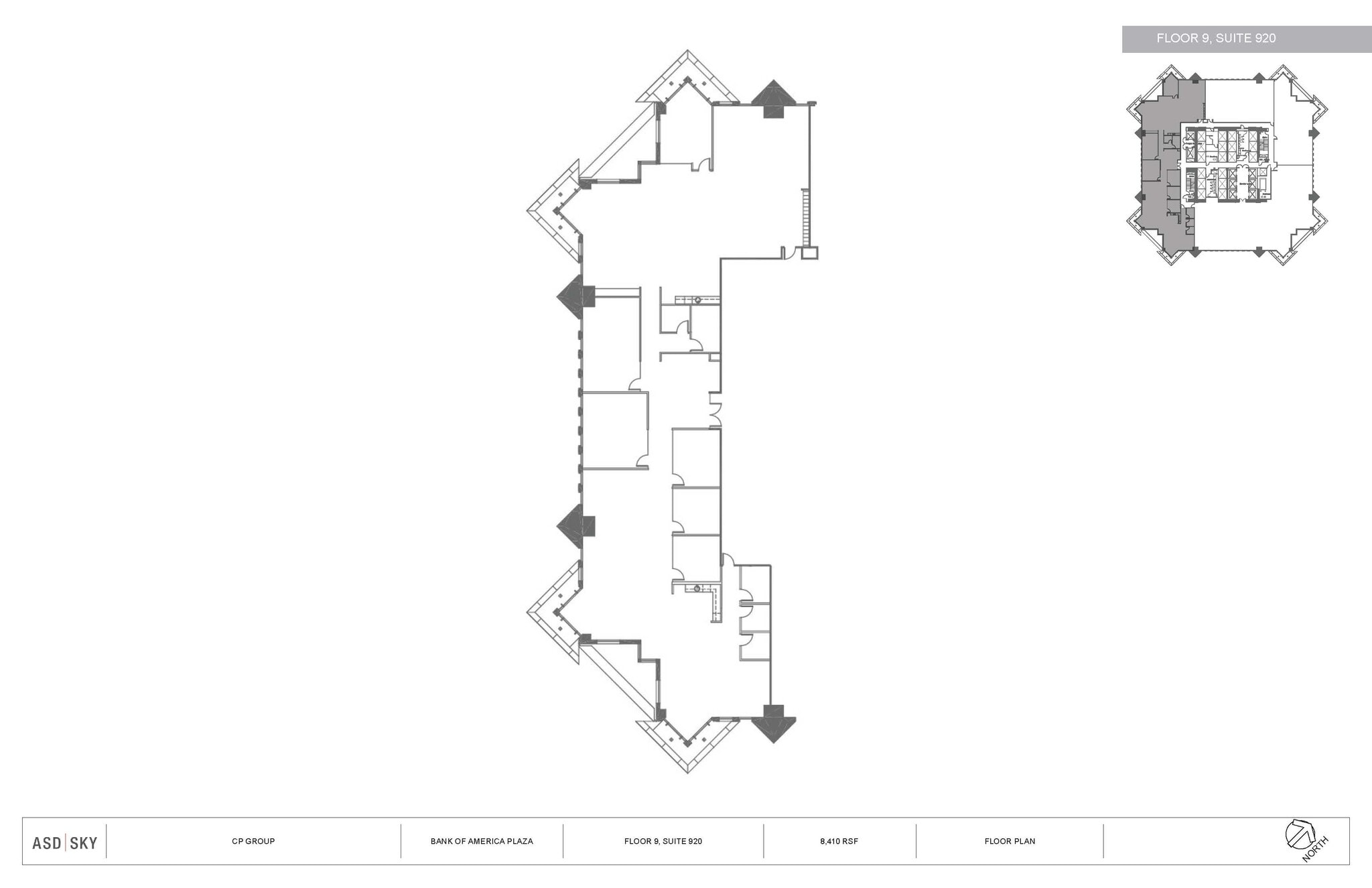 600 Peachtree St NE, Atlanta, GA à louer Plan d’étage– Image 1 sur 1