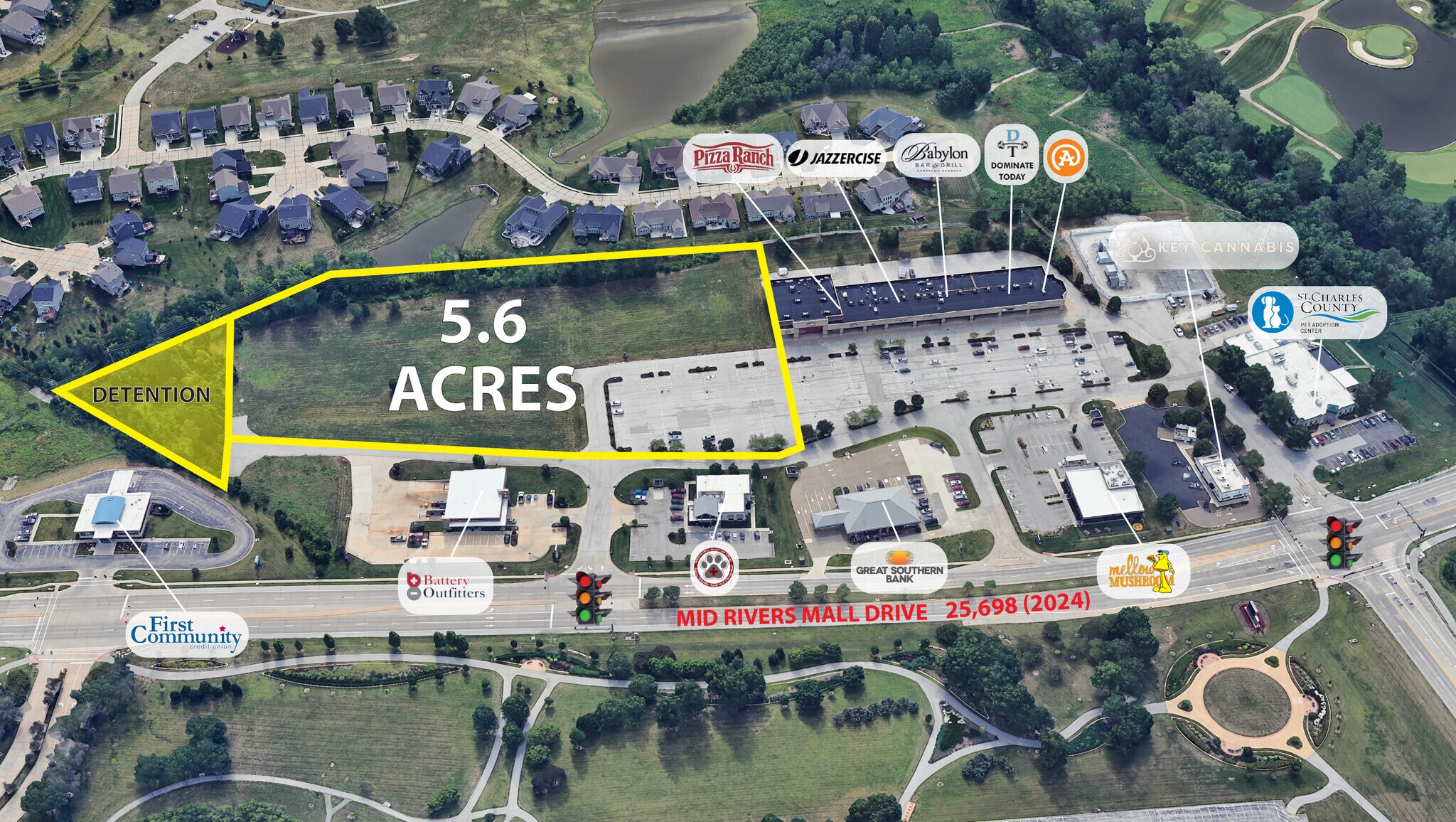 4278 Mid Rivers Mall Dr, Saint Peters, MO à louer Photo de l’immeuble– Image 1 sur 3