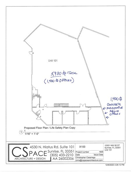 10301 NW 50th St, Sunrise, FL à louer - Photo de l’immeuble – Image 2 sur 2