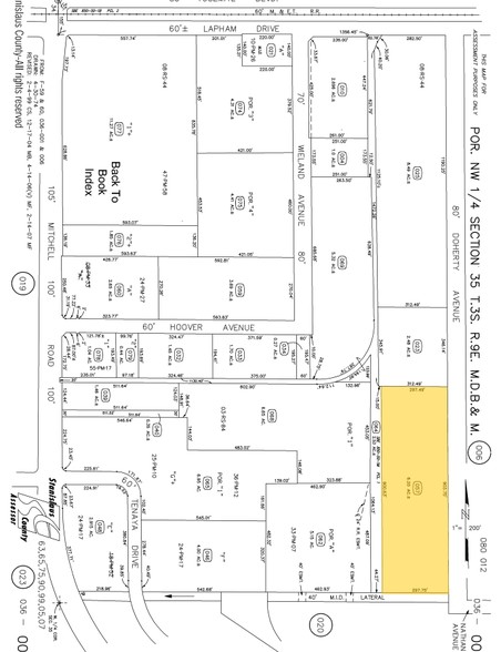533 Doherty Ave, Modesto, CA à louer - Plan cadastral – Image 2 sur 4