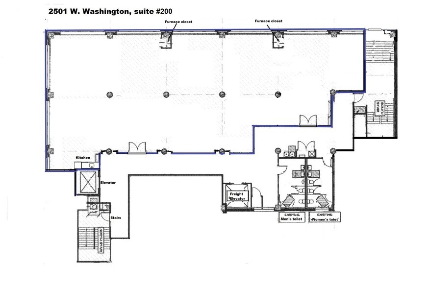 2501 W Washington Blvd, Chicago, IL à louer - Photo de l’immeuble – Image 3 sur 8
