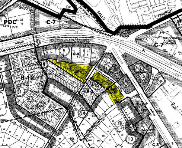 6305 Castle Pl, Falls Church, VA à louer - Plan cadastral – Image 3 sur 6