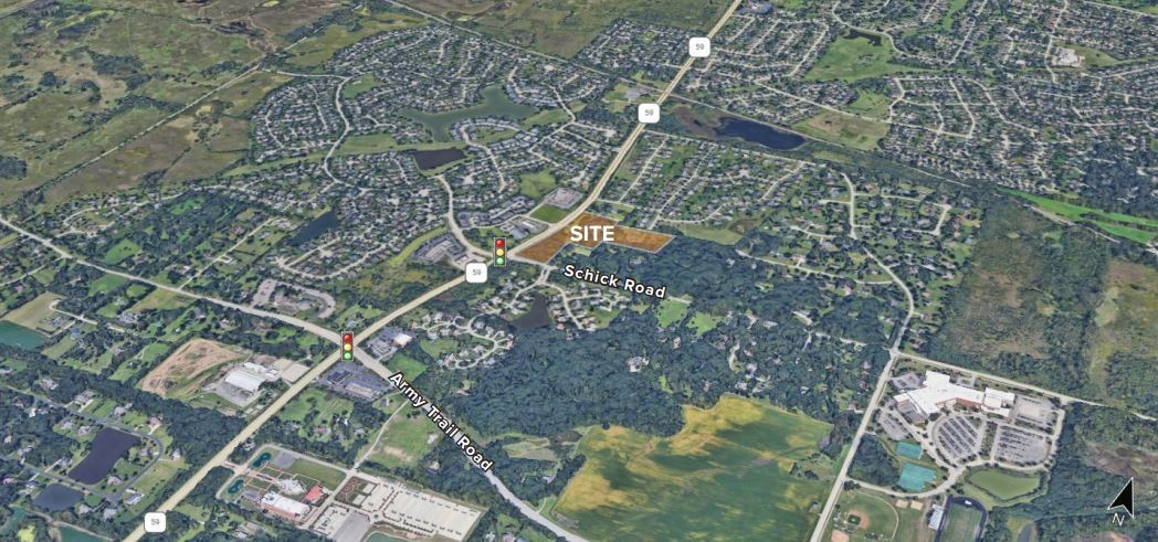 NEC Rt 59 & Schick Rd, Bartlett, IL à vendre Aérien– Image 1 sur 4