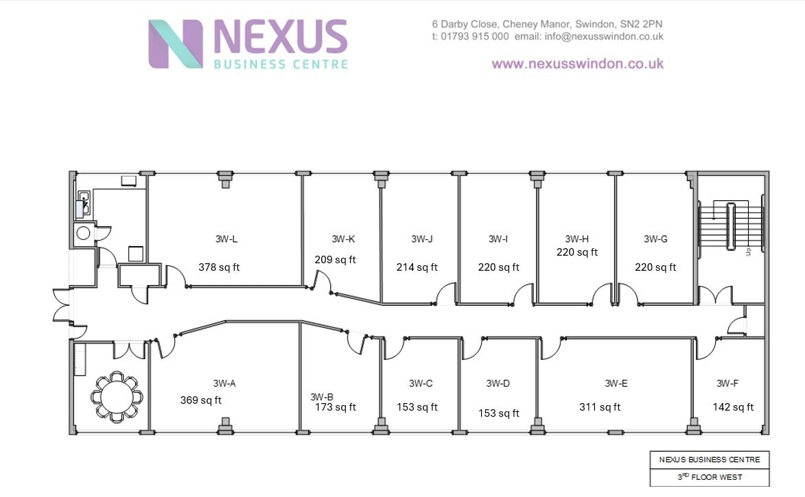 6 Darby Clos, Swindon à louer Plan d’étage– Image 1 sur 3