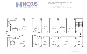 6 Darby Clos, Swindon à louer Plan d’étage– Image 1 sur 3