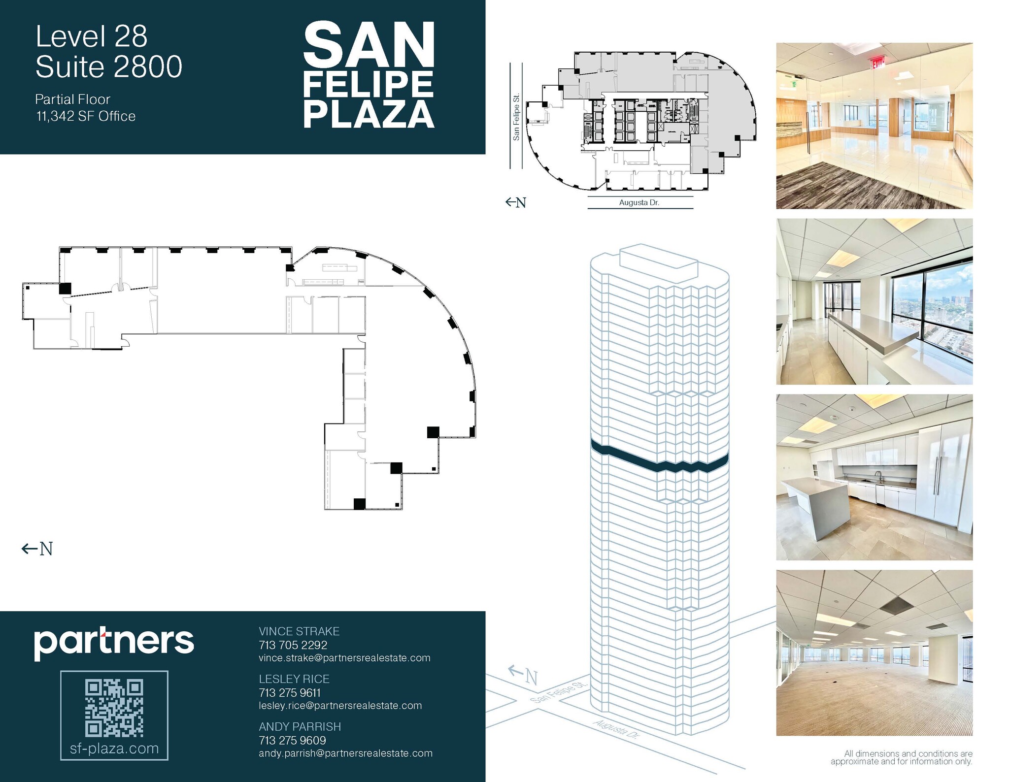 5847 San Felipe St, Houston, TX à louer Plan d’étage– Image 1 sur 2