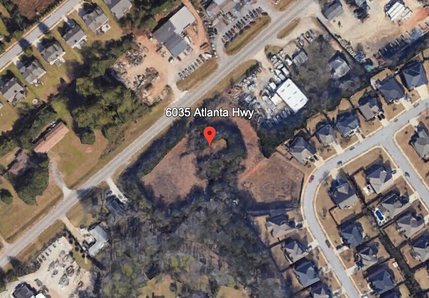 6035 Atlanta Hwy, Flowery Branch, GA à vendre - Aérien – Image 2 sur 4