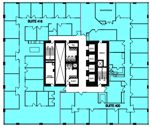 715 5 Av SW, Calgary, AB à louer Plan d’étage– Image 1 sur 1