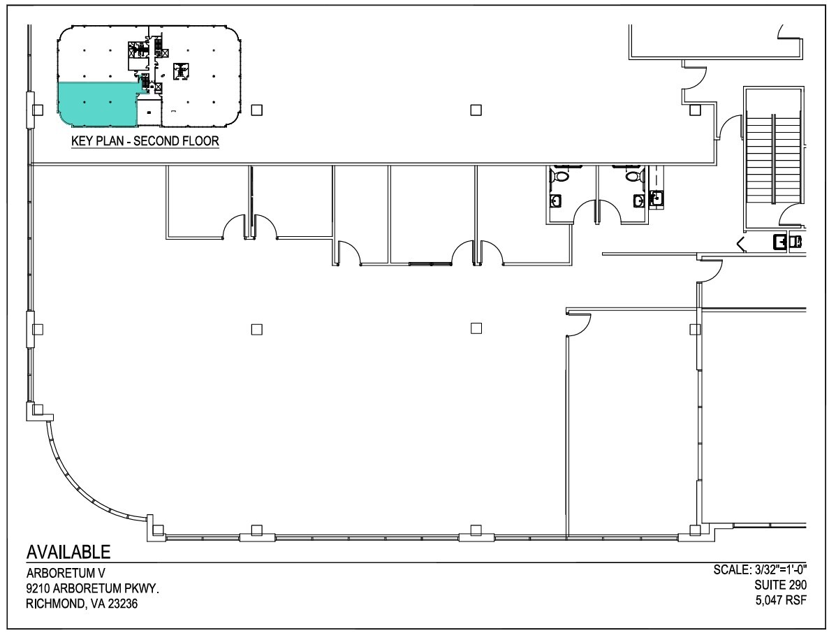 9210 Arboretum Pky, Richmond, VA à louer Plan d’étage– Image 1 sur 1