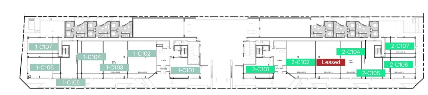 8250 Broadcast Av SW, Calgary, AB à louer Plan d’étage– Image 1 sur 1