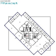 6505 Rte Transcanadienne, Montréal, QC à louer Plan d’étage– Image 1 sur 1
