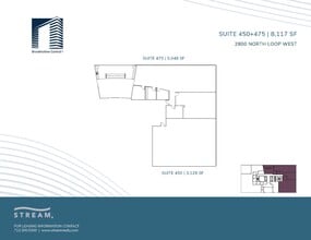 2800 N Loop Fwy W, Houston, TX à louer Plan d’étage– Image 1 sur 2