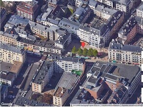 Rouen - Vue aérienne vue de carte
