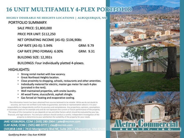 10901-11013 Towner Ave NE, Albuquerque, NM à vendre - Photo de l’immeuble – Image 3 sur 4