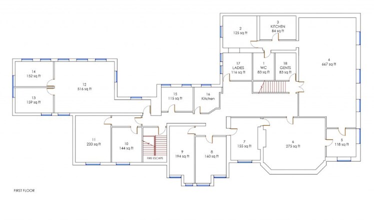 Queens Rd, Chester à louer - Plan d’étage – Image 2 sur 15
