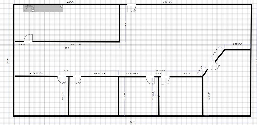 500 N Meridian Ave, Oklahoma City, OK à louer Plan d’étage– Image 1 sur 1