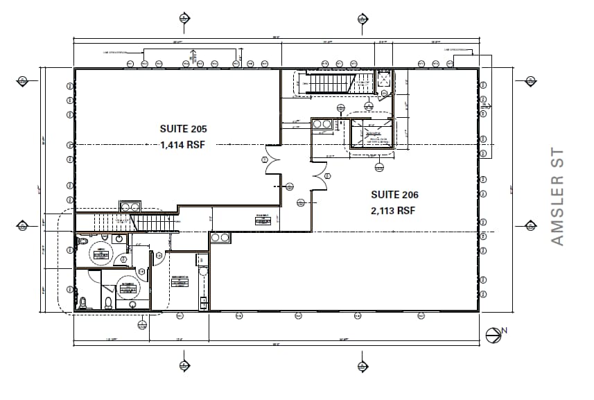 2430 Amsler St, Torrance, CA à louer Plan d’étage– Image 1 sur 1