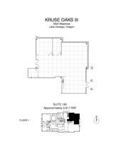5500 Meadows Rd, Lake Oswego, OR à louer Plan d’étage– Image 1 sur 1