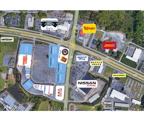 1730 E Dixon Blvd, Shelby, NC - VUE AÉRIENNE  vue de carte - Image1