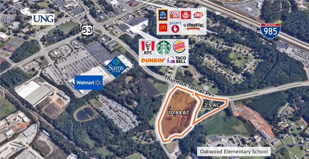 4300 Oakwood Rd, Oakwood, GA à vendre - Photo de l’immeuble – Image 1 sur 3