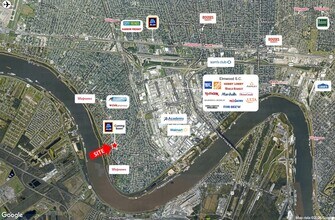 8601 Jefferson Hwy, New Orleans, LA - Vue aérienne vue de carte - Image1
