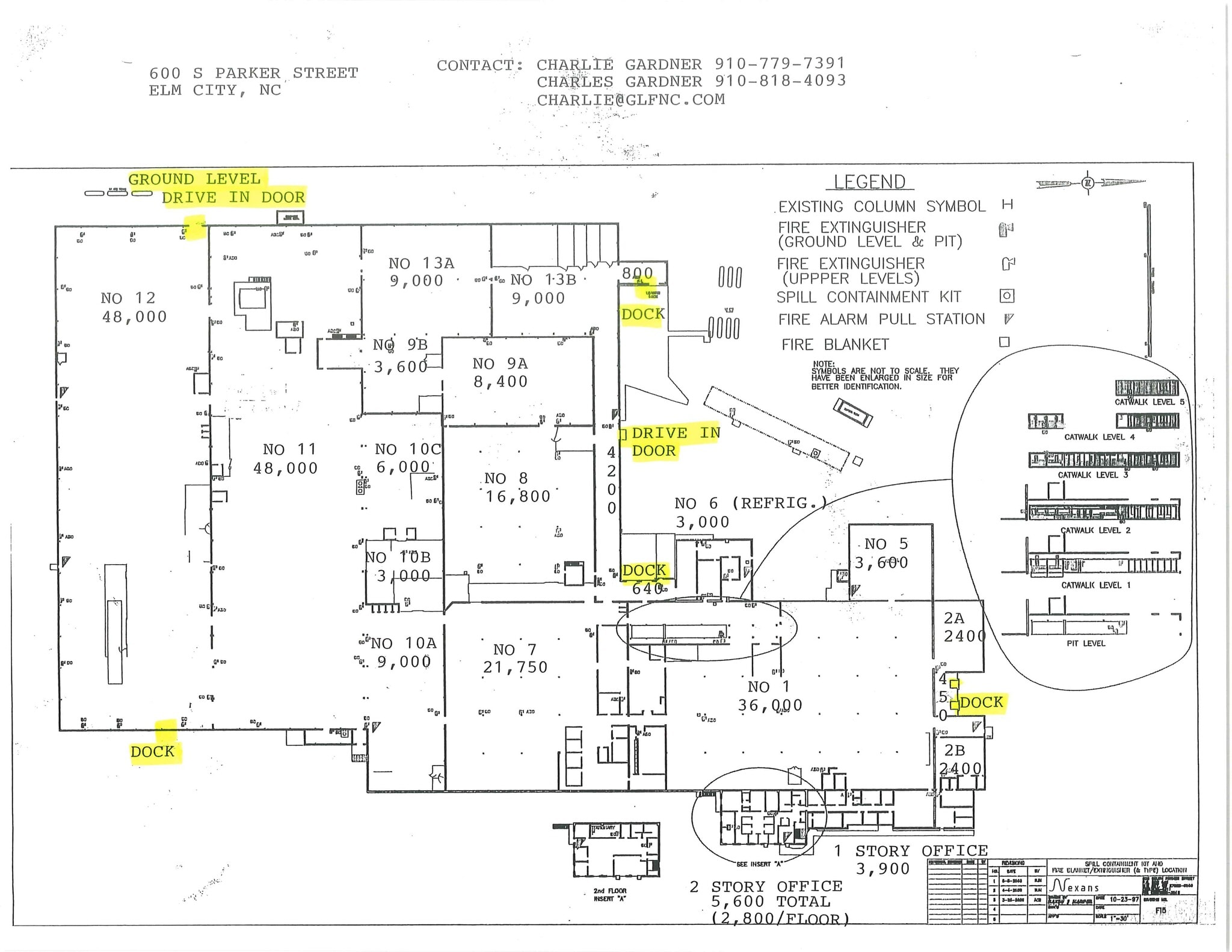 600 S Parker St, Elm City, NC à louer Plan de site– Image 1 sur 10