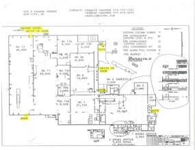 600 S Parker St, Elm City, NC à louer Plan de site– Image 1 sur 10