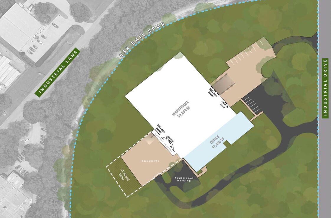 144 Industrial Dr, Birmingham, AL à louer Plan d’étage– Image 1 sur 1