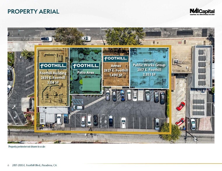 TROPHY SALE-LEASEBACK (REAL ESTATE ONLY) portefeuille de 3 biens à vendre sur LoopNet.fr - Aérien – Image 2 sur 7