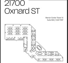 21600 Oxnard St, Woodland Hills, CA à louer Plan d’étage– Image 1 sur 1