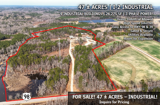 Plus de détails pour 686 NC 98 Hwy E, Bunn, NC - Industriel/Logistique à vendre