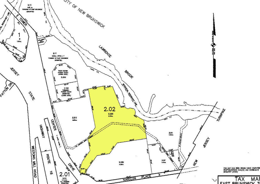 3 Tower Center Blvd, East Brunswick, NJ à louer - Plan cadastral – Image 3 sur 6