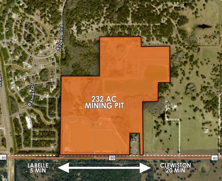 2897 E State Road 80, LaBelle, FL à vendre - Aérien – Image 2 sur 3