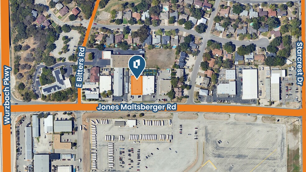 11925 Jones Maltsberger Rd, San Antonio, TX à louer - Aérien – Image 2 sur 2