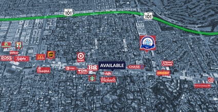 17200 Ventura Blvd, Encino, CA - Vue aérienne  vue de carte