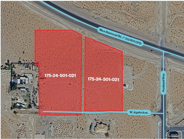 Blue Diamond Rd, Las Vegas, NV à vendre - Aérien – Image 1 sur 4