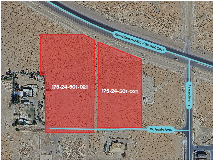 Blue Diamond Rd, Las Vegas, NV à vendre Aérien– Image 1 sur 5