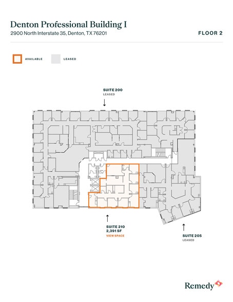 2900 Interstate 35, Denton, TX à louer - Plan d’étage – Image 3 sur 5