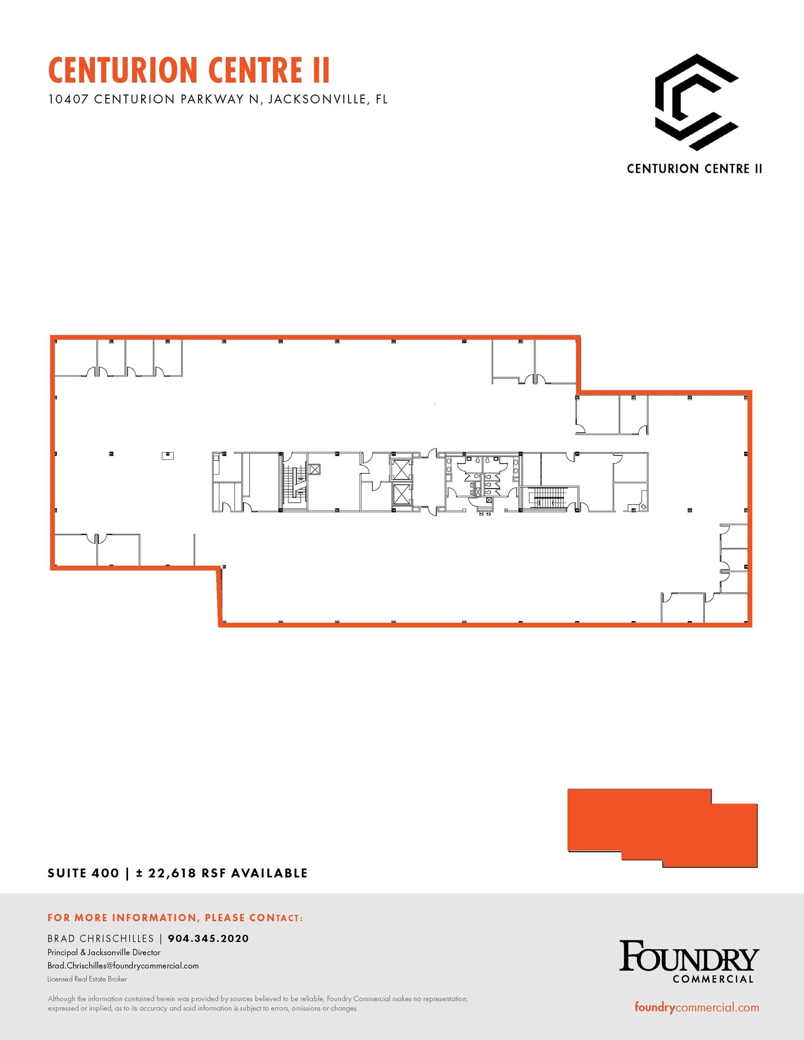 10375 Centurion Pky N, Jacksonville, FL à louer Plan d’étage– Image 1 sur 2