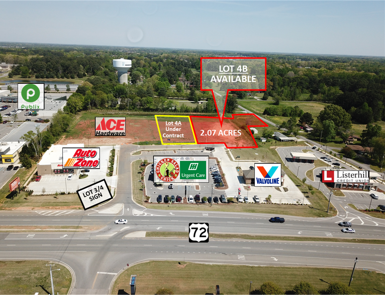 22175 US-72, Athens, AL à vendre - Photo principale – Image 1 sur 3